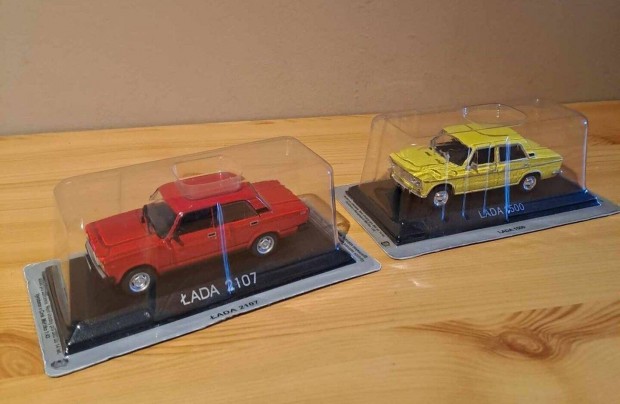 1:43 Deagostini Lada modellek