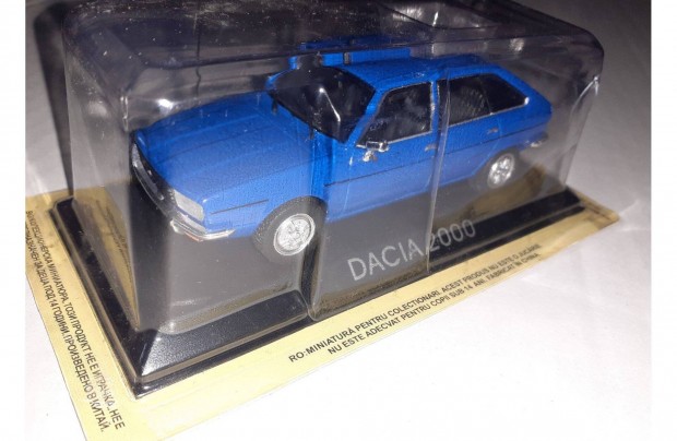 1/43 Deagostini Romn sorozat Dacia 2000 ( Renault 20 ) Altaya Ixo