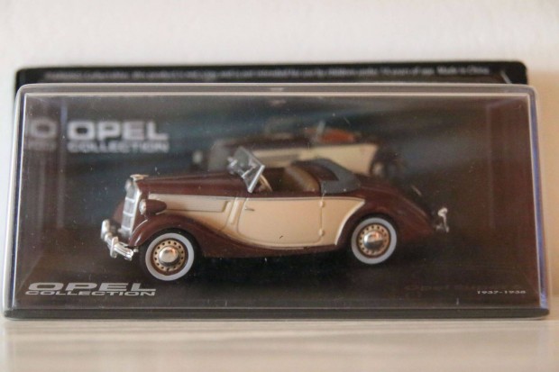 1:43 Eaglemoss Opel Super 6 modellautó