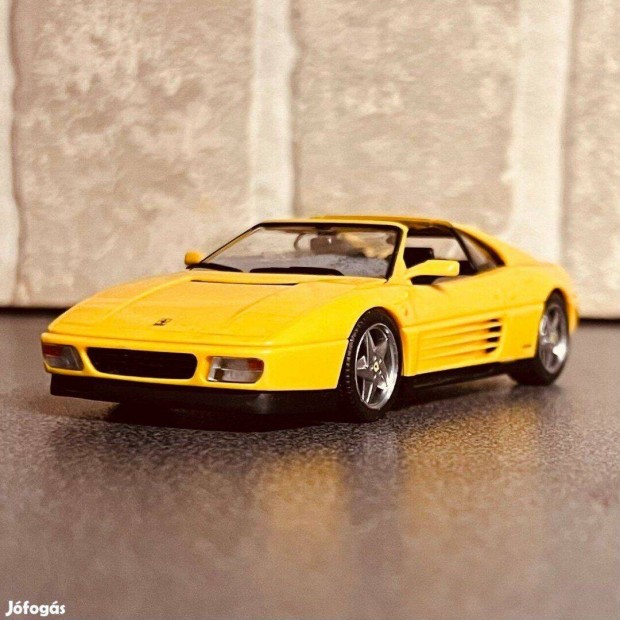 1/43 Ferrari 348 ts 1989 modell 1:43 Herpa modellaut Ritkasg