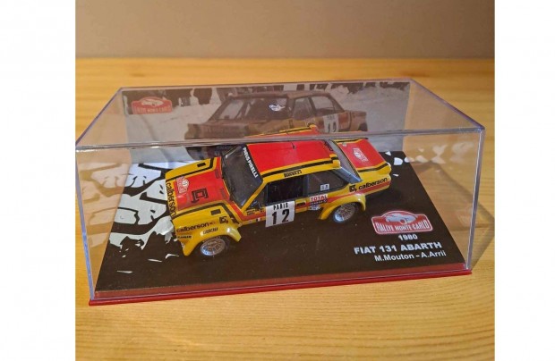 1:43 Ixo Fiat 131 Abarth rally modell