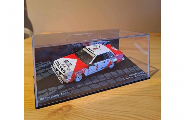 1:43 Ixo Nissan 240RS rally modell