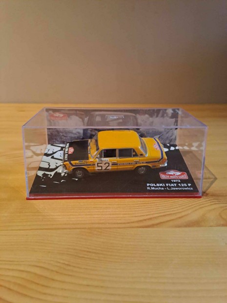 1:43 Ixo Polski Fiat 125 P rally modell