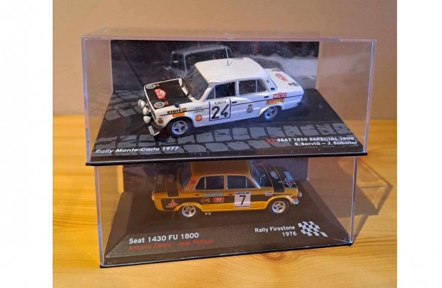 1:43 Ixo Seat 1430 Rally modellek