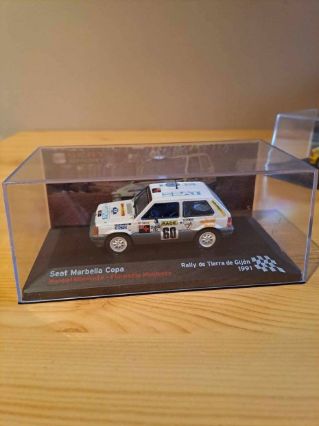 1:43 Ixo Seat Marbella Copa rally modell