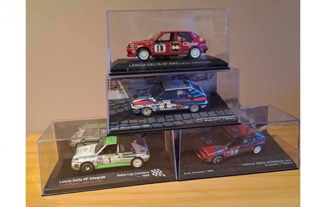 1:43 Lancia Delta Integrale Rally modellek