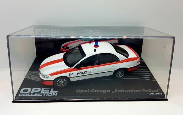 1/43 Opel Omega 'Schweizer Polizei' autmodell 