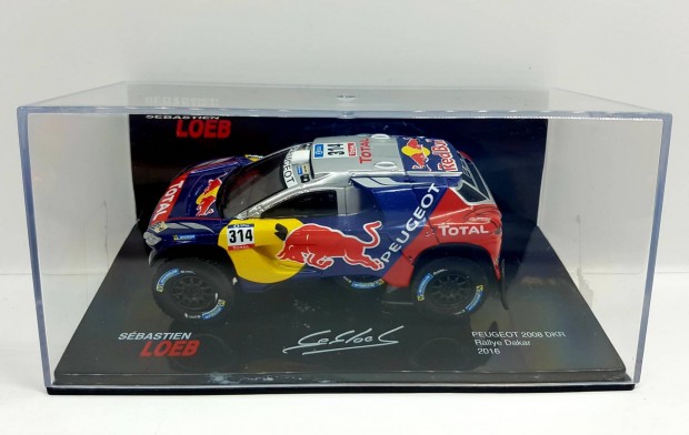 1/43 Peugeot 2008 Dkr autmodell 