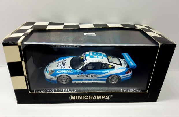 1/43 Porsche 911 GT3 CUP Minichamps kiads autmodell 