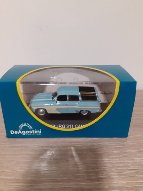 1:43 Wartburg 311 camping deagostini modellaut 