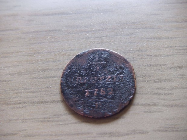 1/4 Krajcár 1782 ( B ) Auszria