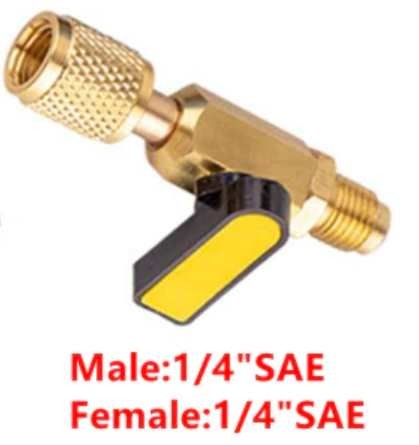 1/4"-os SAE Kls+Bels Feltlt Szelep  (4408)