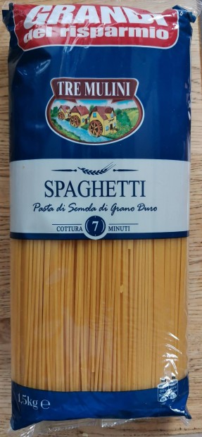 1,5 kg ris kiszerels Spagetti 