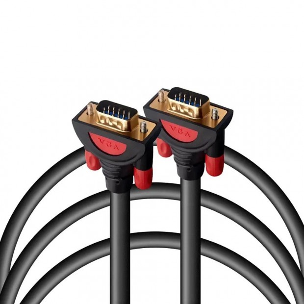 1.5m Prmium VGA apa - VGA apa monitor kbel 15Pin (3+9)