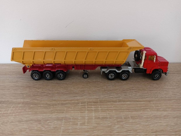 1/60 Majorette 3000 Series Scania Big tipper Truck & Trailer 24cm