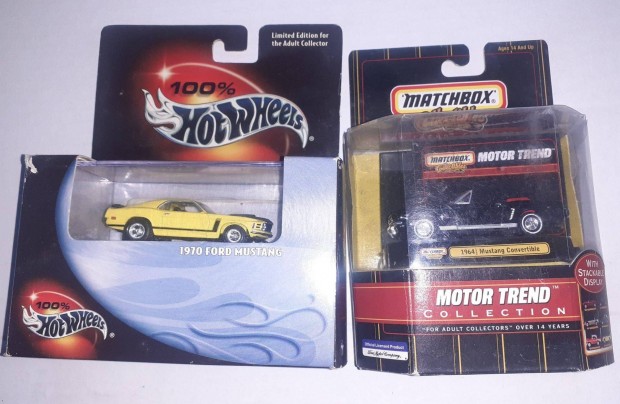 1/64 100% Hot Wheels - Matchbox Collectibles Mustang