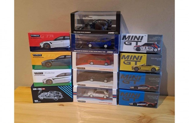 1:64 Tarmac, Mini GT, Kaido, Inno 64 modellek