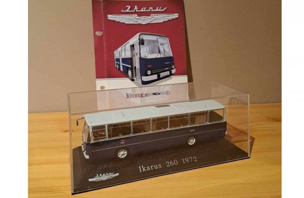 1:72 Atlas Ikarus 260 busz modell