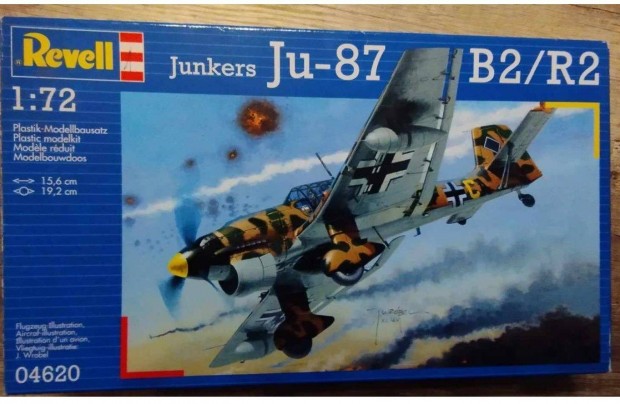 1/72 Revell Junkers Ju-87 B2/R2 makett replgp elad