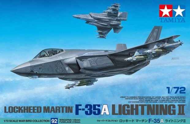 1/72 Tamiya Lockheed Martin F-35A Lightning II