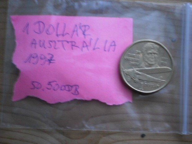 1 Dollr Ausztrlia 1997 UNC rme elad