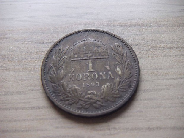 1 Korona 1893 Ezstrem