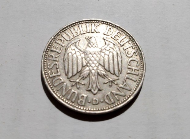 1 NSZK mrka ( 1 deutsche mark ) rme, 1968