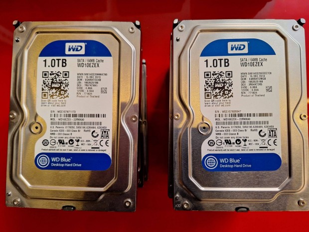 1 TB SATA HDD WD Western Digital blue 3.5" winchester