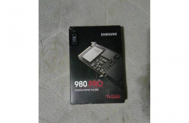 1 TB-os Samsung 980 Pro SSD (vadiúj, 3 év garancia!) Postázom is!