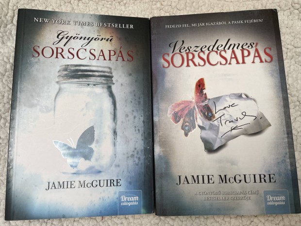 1. Jamie Mcguire: Gynyr sorscsaps; Veszedelmes sorscsaps 