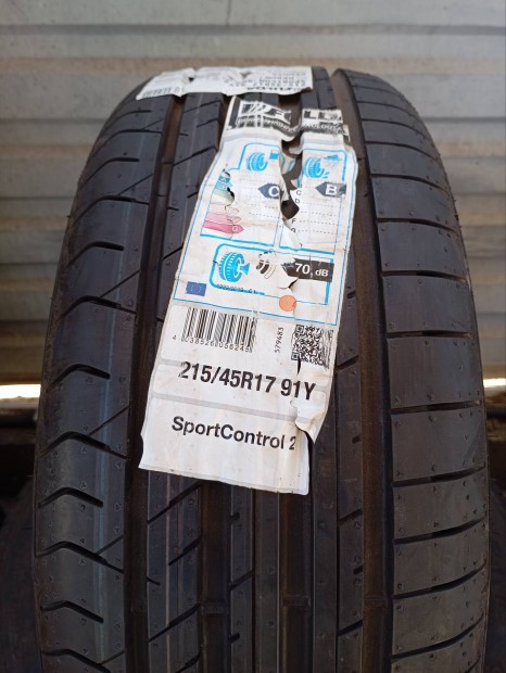 1 db j Fulda Sportcontrol 2 215/45 R17 91Y XL nyrigumi