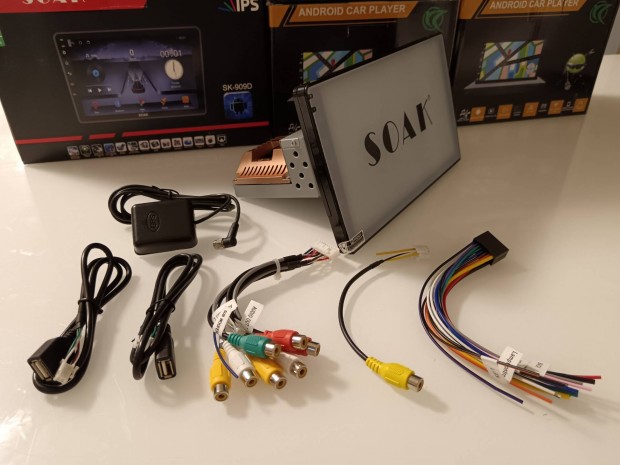 1 dín 9 colos android autós multimédia 4/64Gb