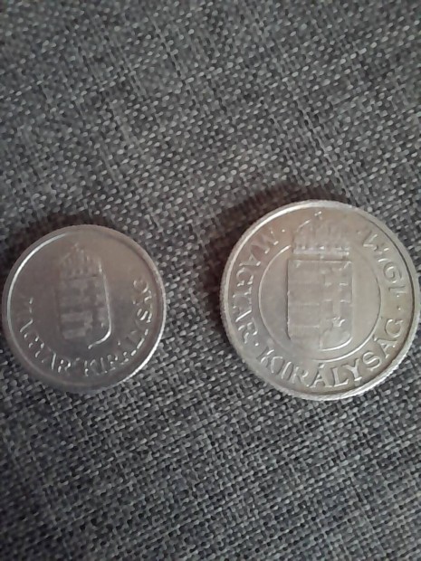 1 és 2 pengő eladó