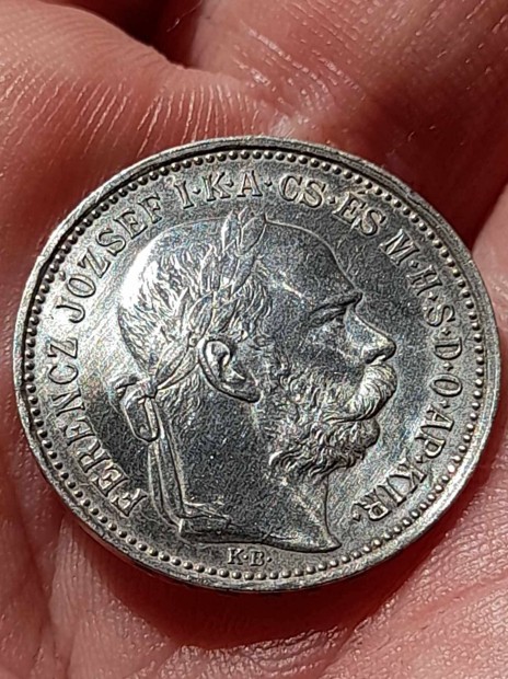 1 korona 1892KB-aUNC! RR