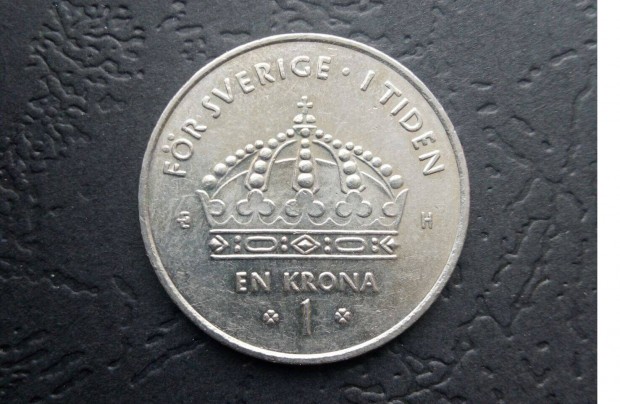 1 korona Svédország 2003 XVI. Károly Gusztáv (1973- )