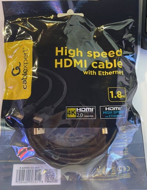 1 mteres - 10 mteres Gembird HDMI kbelek, v1.4 s v2.1 8K tpus