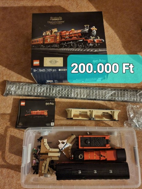 1sszerakott, aztn dobozban trolt Lego Harry Potter 76405 kszlet 