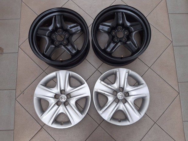 1 vagy 2 db Opel gyári struktur lemezfelni 7x17 ET42 Astra