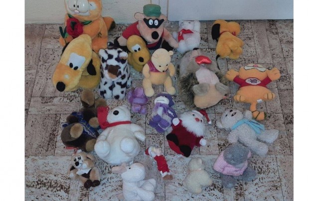 1 zsák plüss figura Mesefigurák, Garfield , Plútó , Bigiboy kacsamesék