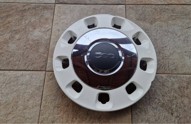 1db 14" Fiat 500 gy�ri d�szt�rcsa pici perem s�r�l�ssel
