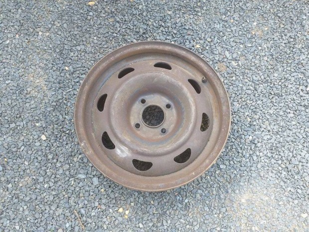 1db 15 coll gyári Peugeot Citroen acéfelni pótkerék 4x108