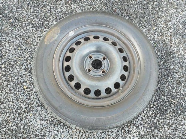 1db 15coll Opel Astra Corsa Fiat Grande Punto acélfelni pótkerék 4x100