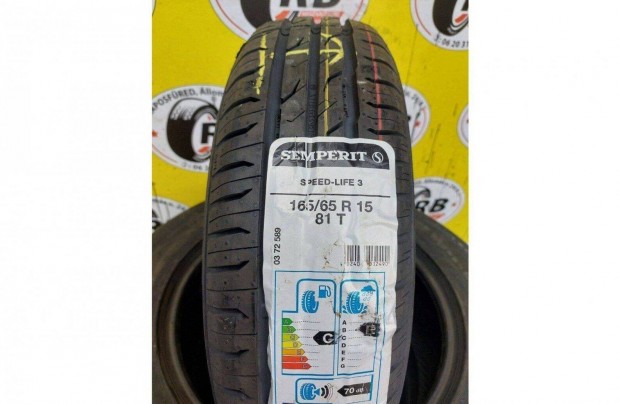 1db 165/65 r15 Új Semperit Speed-Life 3 nyári 2021 22500 Ft/db