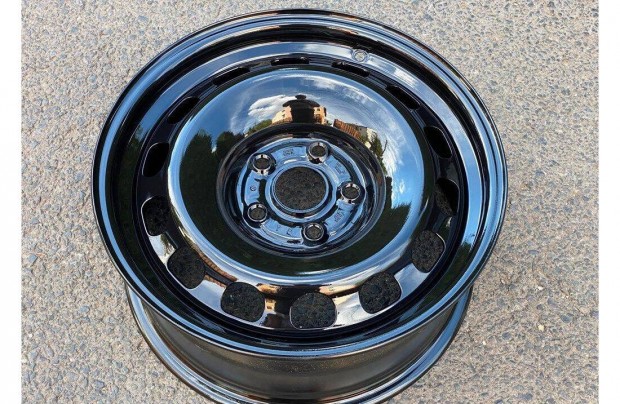 1db 16" VW gyári lemezfelni 5x112 felni Pótkerék ET37 Skoda Audi Seat