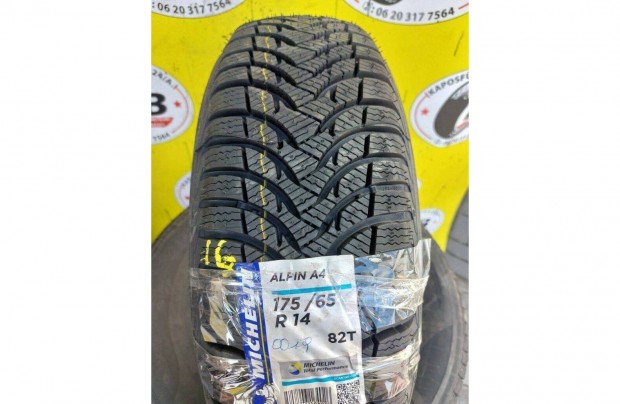 1db 175/65 r14 j Michelin Alpin4 tli 2016 10000 Ft