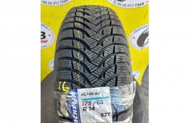 1db 175/65 r14 j Michelin Alpin4 tli 2016 10000 Ft