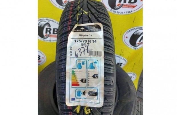 1db 175/70 r14 j Uniroyal MS Plus 77 tli 2016 10000 Ft