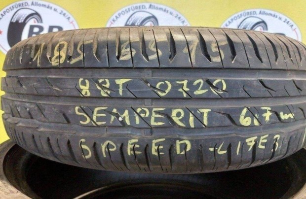 1db 185/65 r15 Semperit nyri 2020 6,7mm 10000 Ft