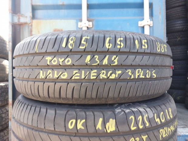 1db 185/65 r15 Toyo Nano energie3,,Évjarat2019,,6.7mm