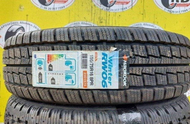 1db 195/75 r16C Hankook RW06,,Évjárat2016 15 000 Ft